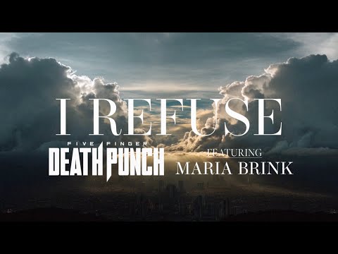 Five Finger Death Punch - I REFUSE (Feat. Maria Brink) 2025 Version (Official Lyric Video)