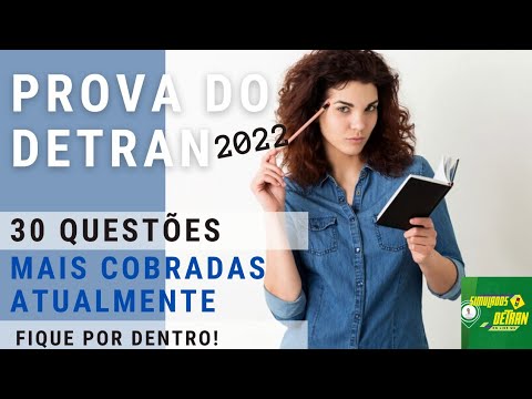 PROVA SIMULADA DO DETRAN MG 2022- SIMULADO DETRAN 2022