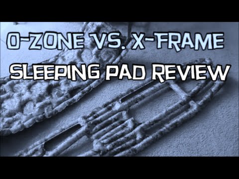 Klymit Inertia X Frame Vs. O Zone Sleeping Pad . Lightweight Backpacking Pads Review