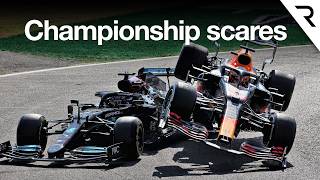 6 times F1 champions got away with title fight stumbles
