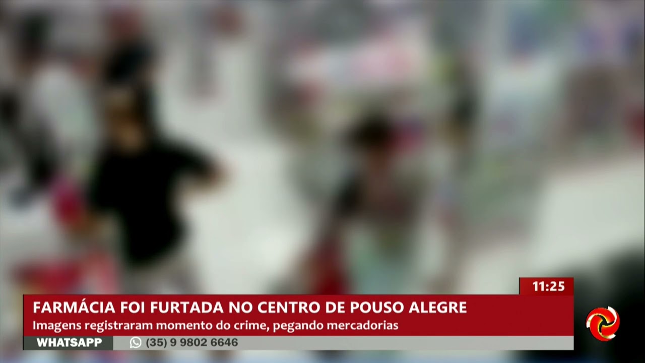 Furto em farmácia é registrado em Pouso Alegre