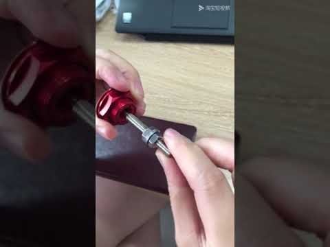 Push button hood pin , bumper fastener