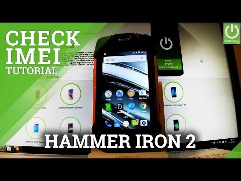 How to Check IMEI in myPhone Hammer Iron 2 - IMEI INFO / IMEI CODE