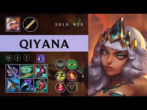 Qiyana Mid vs Orianna - BR Challenger Patch 26.02