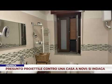 CRONACA. PRESUNTO PROIETTILE CONTRO UNA CASA A NOVI: SI INDAGA