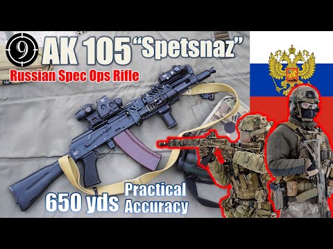 🥇 AK105 [Russian Spetsnaz - Spec Ops Rifle] to 650yds: Practical Accuracy