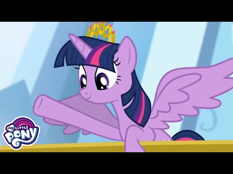 Best of Friendship Is Magic 👑 Twilight's Kingdom Part 1 & 2 S4 FULL EPISODES My Little Pony Cartoon