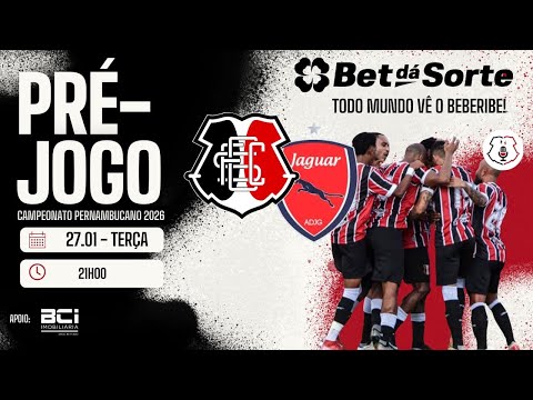 #701 - PRÉ-JOGO DO BEBERIBE l SANTA CRUZ X JAGUAR l CAMP. PE2026