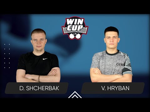 16:00 Denys Shcherbak - Vadym Hryban West 3 WIN CUP 15.08.2024 | Table Tennis