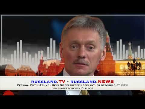 Peskow: Putin-Trump –  Kein Gipfeltreffen geplant, er beschuldigt Kiew des eingefrorenen Dialogs
