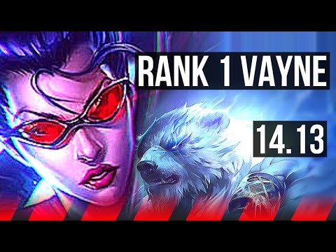 VAYNE vs VOLIBEAR (TOP) | Rank 2, Rank 1 Vayne, 71% winrate | EUW Challenger | 14.13