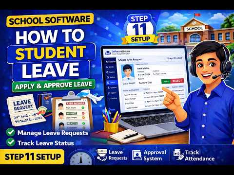  11 How to Apply & Approve Leave in School Software | Step-by-Step Guide 