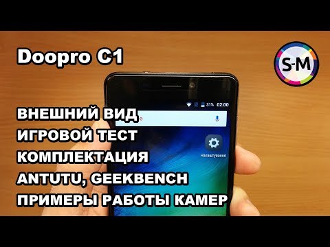Смартфон Doopro C1. Обзор недорого телефона с большой батареей!