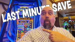 Last Minute Slot Machine Win to Save us for the Night in Las Vegas