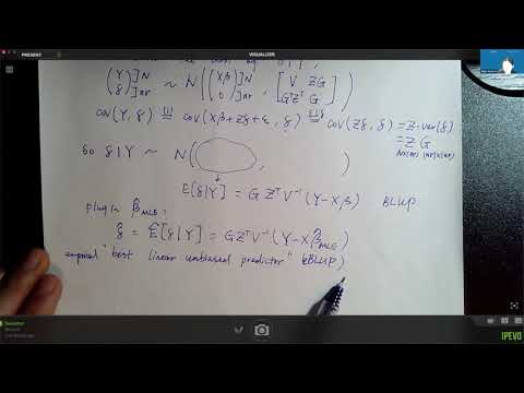 STATS 205 - Hierarchical Linear Models - Lecture 16 (LMM parameter estimation: ML vs. REML; GAM)