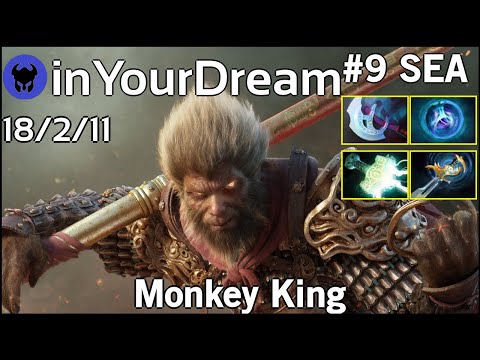 inYourDream [TNC.Tgr] plays Monkey King!!! Dota 2 7.21