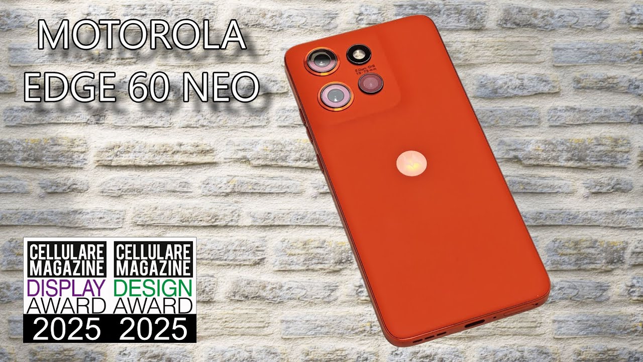 MOTOROLA EDGE 60 NEO - La recesnione di Cellulare Magazine