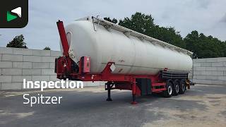 Spitzer SK 2766 CAL 3 axles T&Uuml;V 07/27 ADR SAF silo tank trailer | Image 4 - Autoline