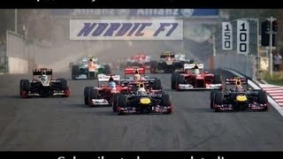 preview picture of video 'F1 2012 ABU DHABI, 5 LAST LAP'