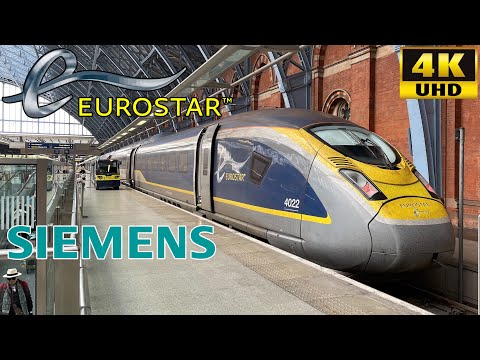 [Eurostar: Paris Gare du Nord to London St Pancras International] Siemens British Rail Class374 e320