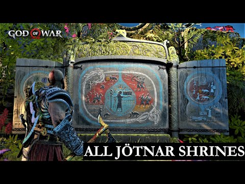 God of War - All 11 Jotnar Shrines.