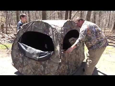 Ameristep Doghouse Hunting Blind How to and Review
