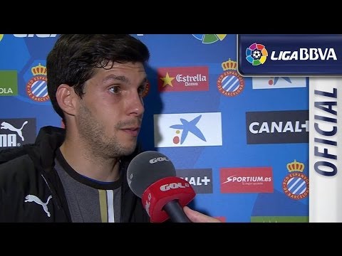 Entrevista | Interview Javi López tras el RCD Espanyol (0-1) FC Barcelona - اسبانيول برشلونة - HD