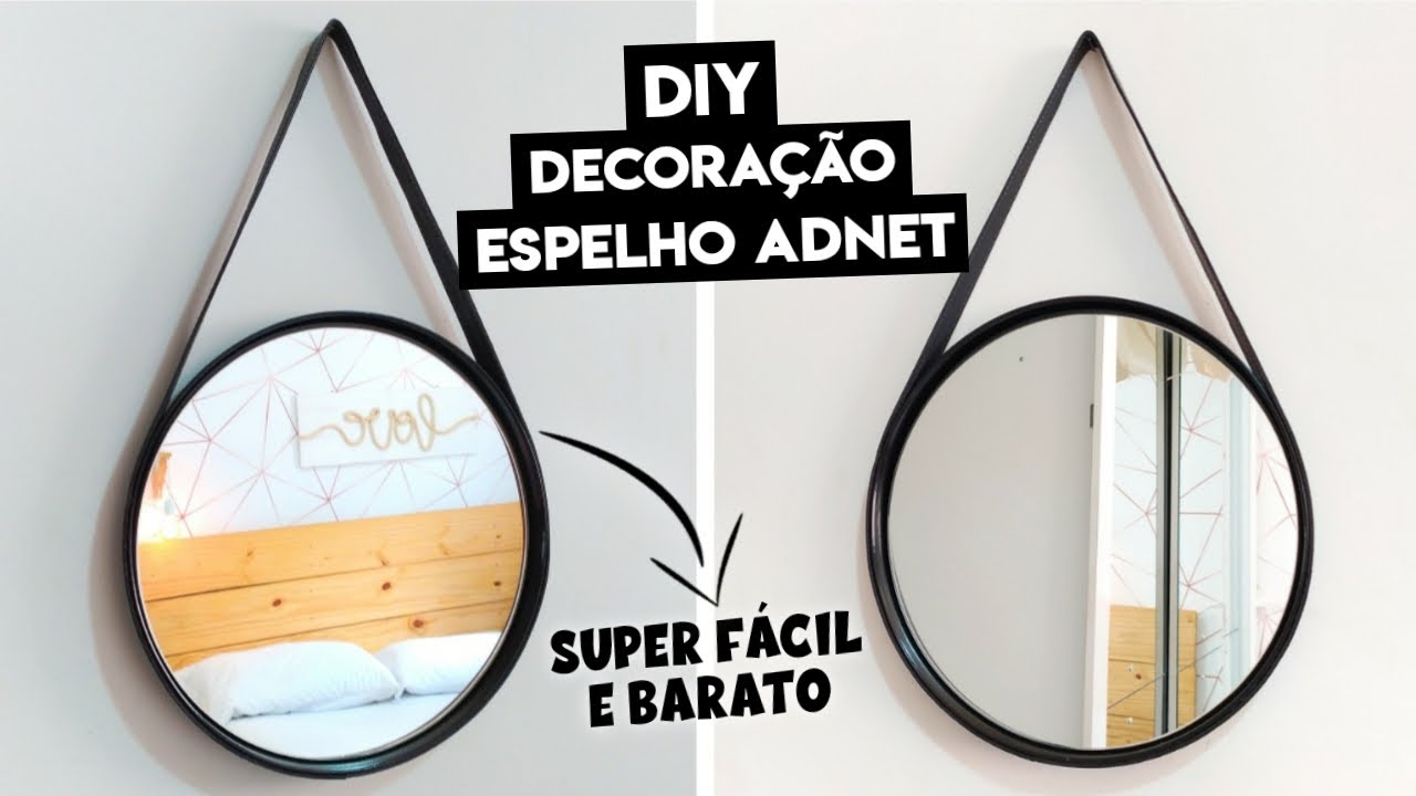 OLHA SÓ ESSE ESPELHO COM FORMA DE PIZZA #MEPOUPEDESAFIA - FAÇA E VENDA - DIY ESPELHO ADNET