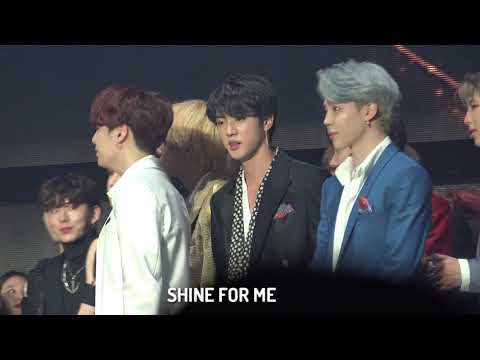 2018 AAA ENDING SUGA,JIMIN(18.11.28)