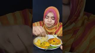 Cooking & Eating Bachelor Special Egg Curry Fish Curry with Rice  Eating Show *Eating Video