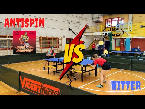 ANTISPIN VS HITTER 😱 | STORKRAFT DER-MATERIALSPEZIALIST | TABLE TENNIS CHAMPIONSHIP MATCH