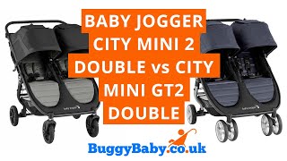 Baby Jogger City Mini 2 Double vs City Mini GT2 Double Stroller | BuggyBaby Reviews