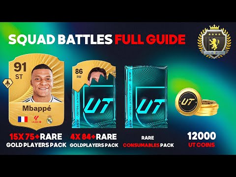 SQUAD BATTLES FULL GUIDE 🔥 ELITE 1 REWARDS, TACTICS & GAMEPLAY TIPS - FC 26