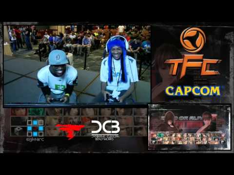 TFC 2015 DOA5LR Top 8 cR SonicFox (Phase 4) vs F3 LuCkyLOopZ (Kasumi; Gen Fu)