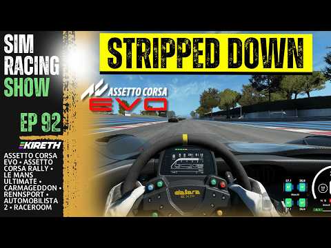 Assetto Corsa EVO, Le Mans Ultimate, AMS2 and Rennsport making updates! (Sim Racing Show EP 92)