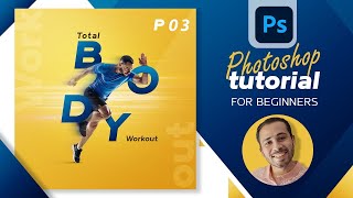 photoshop design tutorial  | P 03 |  for beginners 2021