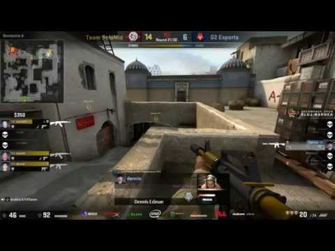 VOD - G2.Kinguin vs TSM @ Dreamhack Cluj-Napoca 2015 winners game group B - Part 2