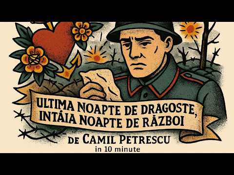 Ultima noapte de dragoste, întâia noapte de război de Camil Petrescue | Rezumat in 10 minute