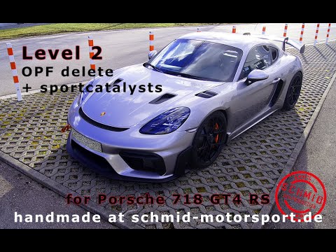 MEGA SOUND for Porsche 718 GT4 RS - LEVEL 2 -  at schmid-motorsport.de