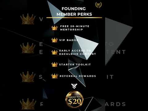 RDG Launching Member Perks - Just $20 for a Lifetime of Value!