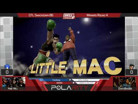 CFL Smackdown 86 - King Will (Sonic) vs DuffoBagBoi (Little Mac) - SSB4 Winners R4
