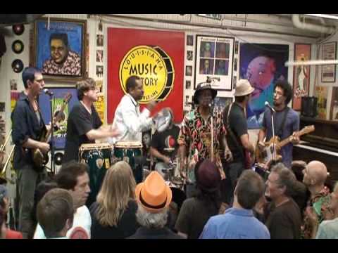 Big Chief Monk Boudreaux @ Louisiana Music Factory JazzFest 2010