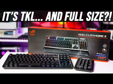 ASUS ROG Claymore II Review: the £250 gaming keyboard...