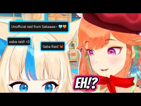 Kiara's Reaction When Saba' Viewers Raid Her Stream Kiara's Reaction When Saba' Viewers Raid Her Stream