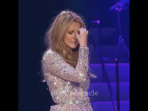 Celine Dion EMOTIONAL concert after death of Rene 😭 #shorts