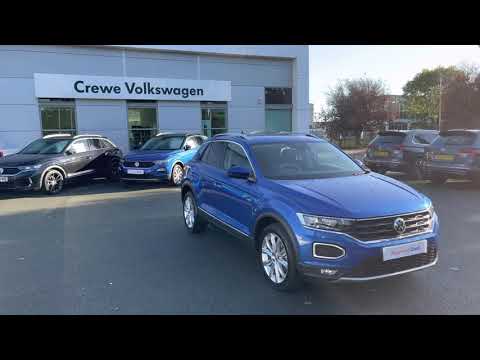 Approved Used Volkswagen T-Roc SEL 1.5TSI 150PS in Ravenna Blue - DN69WRC