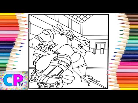 Ninja Turtles Coloring Pages/Raphael/Facading - Tonight/4URA & Young Viridii - Yesterday/NCS Release