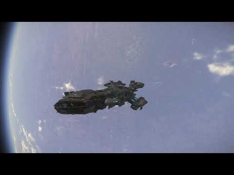 Star Citizen 3.13 PTU - Merlin to Constellation Docking
