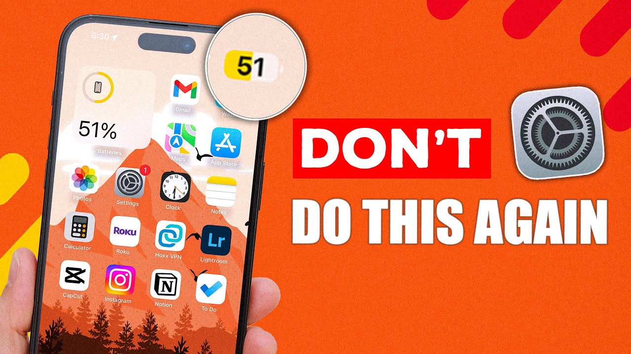 NEVER Do This on Your iPhone!