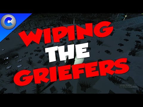 WIPING THE GRIEFERS!!! - ARK MTS 4MAN S3 EP15 - BASE DEFENSE #8